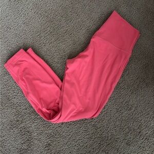 Lululemon Athletica Pink Leggings Stretchy Activewear​​